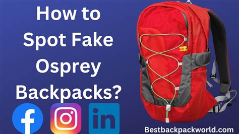 how to tell a fake osprey bag|amazon osprey scam.